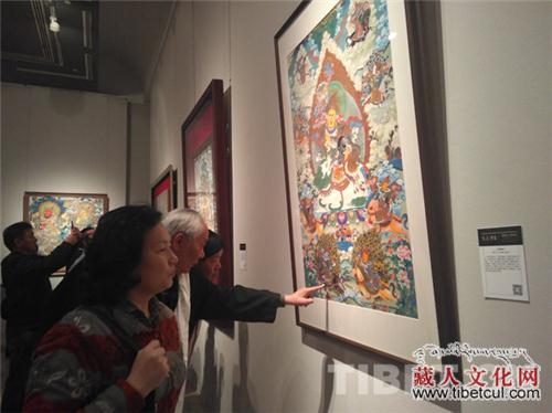 “梵韵丹青——娘本唐卡艺术展”在中国美术馆开幕