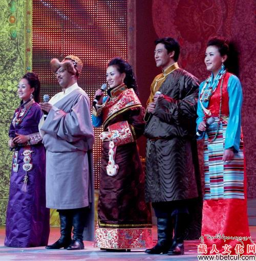 青海藏语电视2010藏历金虎年新年文艺晚会《和谐家园》录制完成