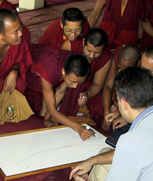 南亚藏传佛教僧人第八届科学培训项目开始