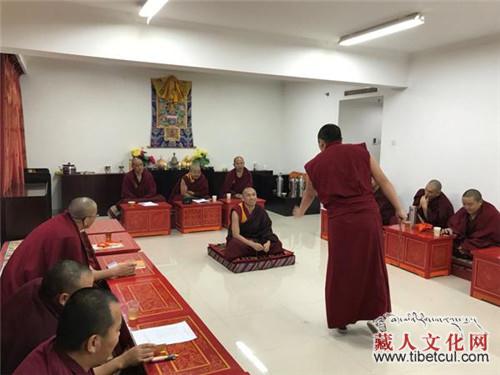 中国藏语系高级佛学院举行2018新年期中考试