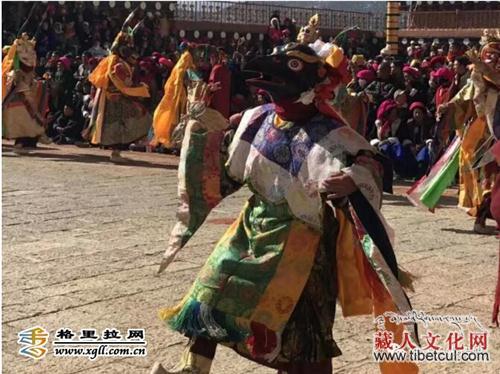 云南省迪庆州噶丹·松赞林寺举办“格冬节”