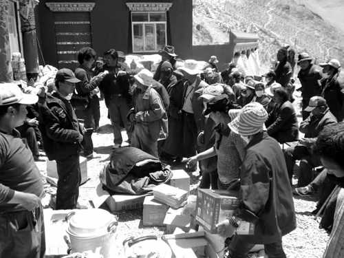 西藏有个"奇正藏药救援队"已在玉树施救20余天