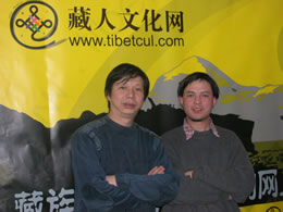 藏族学者、兰州大学博士生导师宗喀·漾正冈布做客藏人文化网
