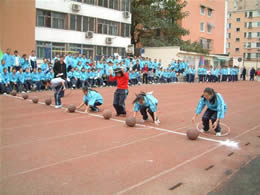 北京西藏中学举行2006年秋季运动会