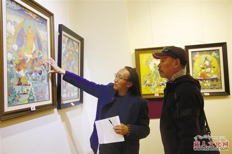 第八届“唐博会”开幕 120位唐卡画师接受考核