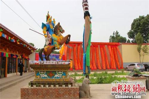 “格萨尔文化传承保护基地”在青海贵德设立