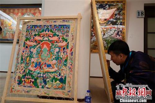 从展厅到舞台 青海“唐卡”在京大展魅力