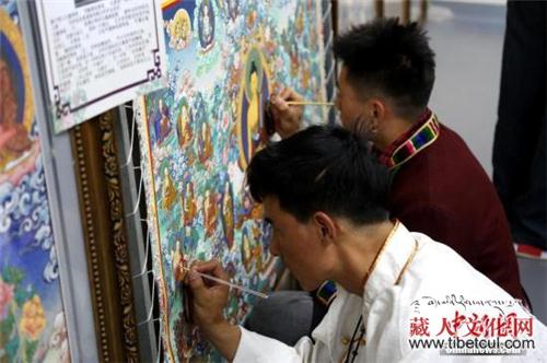 青海热贡文化生态保护实验区：花开墙内 名扬世界