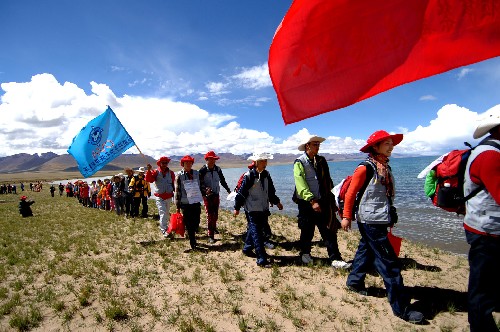 西藏纳木措国际徒步大会将举行