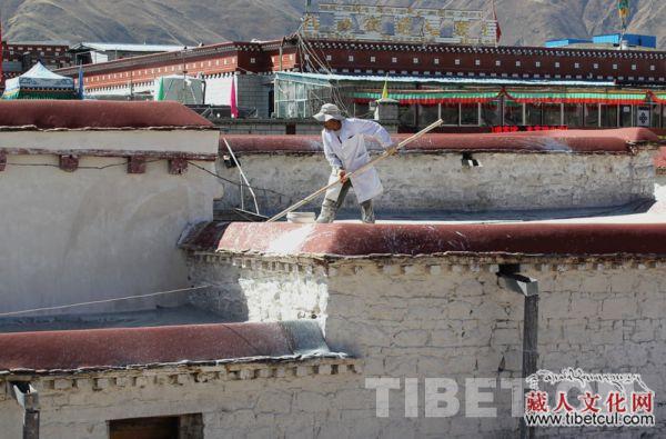建筑里的甜滋味——大昭寺里泼甜墙