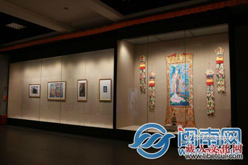 “甘南拉卜楞唐卡艺术精品展”在福建举办