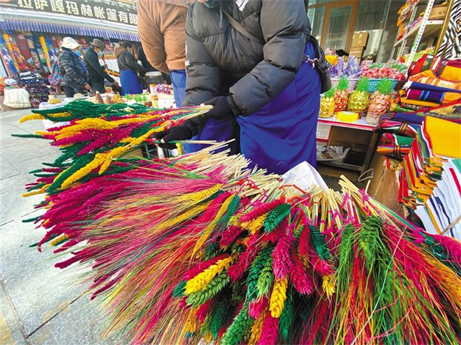 藏历新年将至 年货市场购销两旺2.jpg