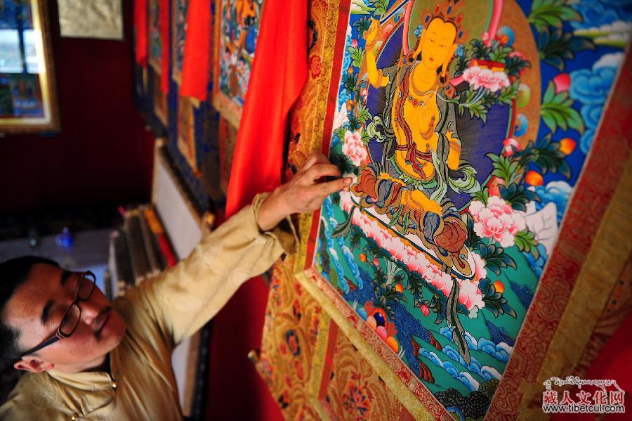 一名“８０后”藏族画师的传承唐卡梦