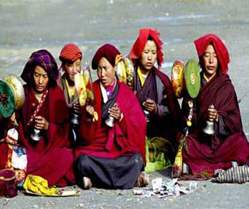 西藏尼姑的生活